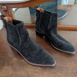 Coach Black Suede Women's Boots